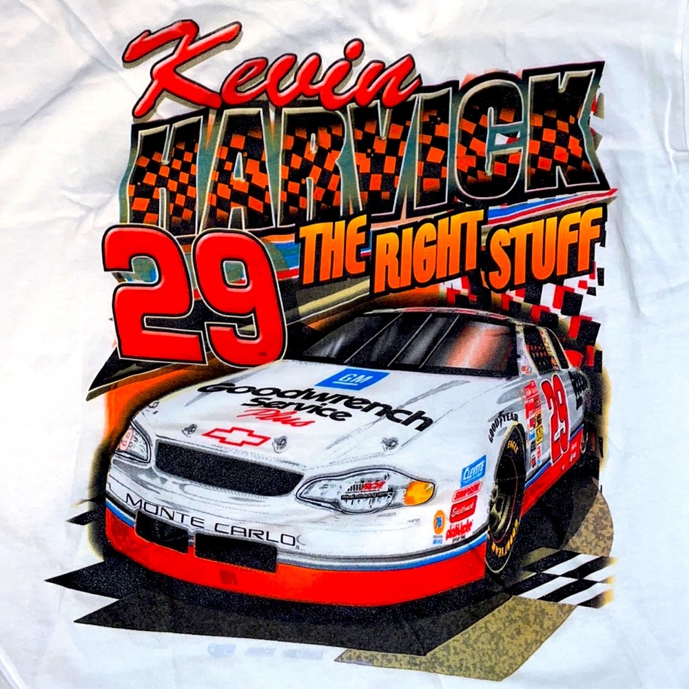 NWT Kevin Harvick the right stuff tee